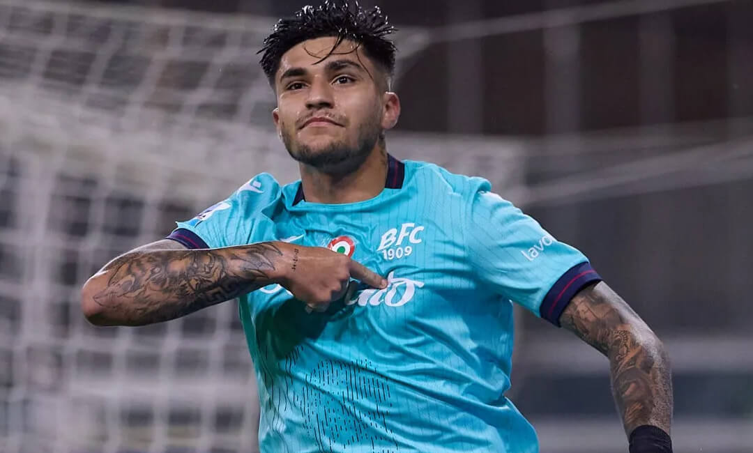 ボローニャの新星サンティアゴ・カストロ、モイーズ率いるエヴァートンが狙う！？