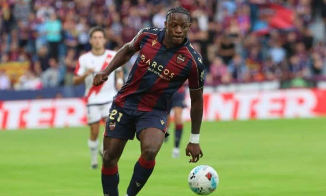 レバンテの新星カール・エッタ・エヨン、プレミアリーグ勢が熱視線